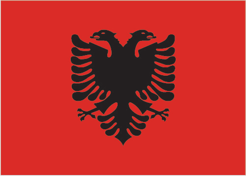 Bandera de Albania