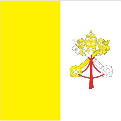 Bandera Ciudad del Vaticano