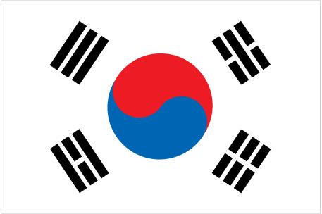 Bandera Corea del Sur