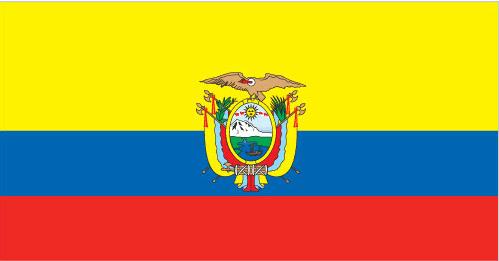 Bandera Ecuador