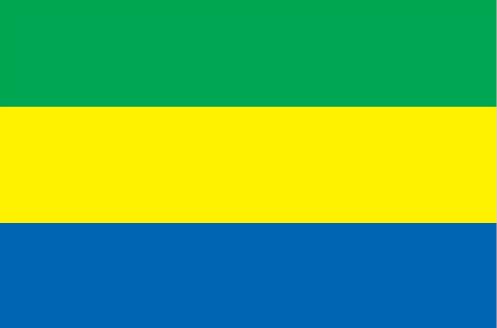 Bandera Gabon