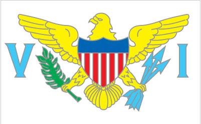 Bandera Islas Vírgenes