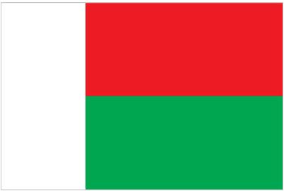 Bandera Madagascar