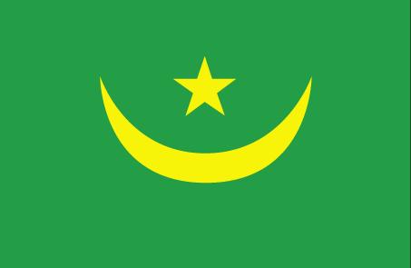 Bandera Mauritania