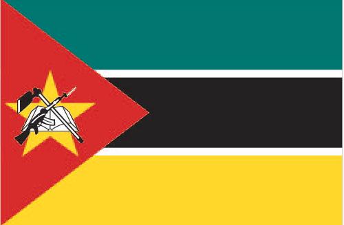 Bandera Mozambique