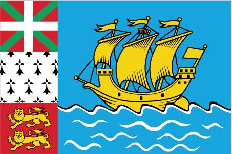 Bandera San Pedro y Miquelón