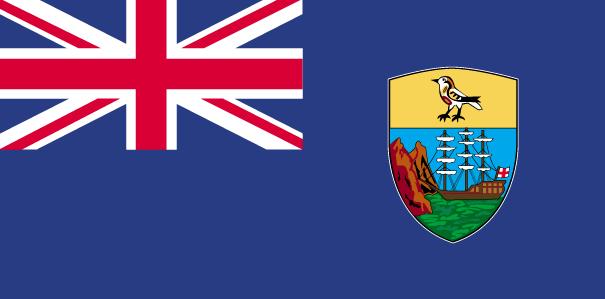 Bandera Santa Elena, Ascensión y Tristán da Cunha