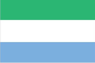 Bandera Sierra Leona