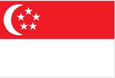 Bandera Singapur