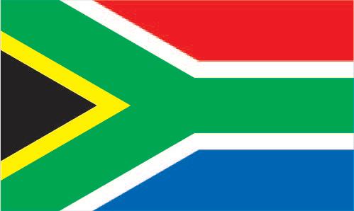 Bandera Sur África