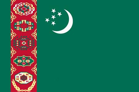 Bandera Turkmenistan